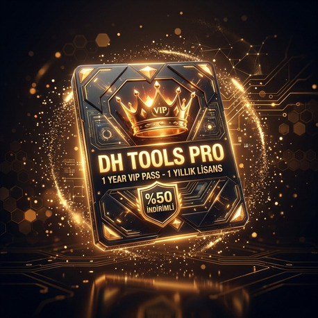DH Tools PRO - 1 Yıllık Lisans (%50 İndirimli / En Popüler)