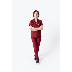 960 fermuarlı yaka  BORDO takım 