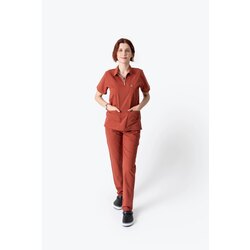 960 fermuarlı yaka  KİREMİT takım 