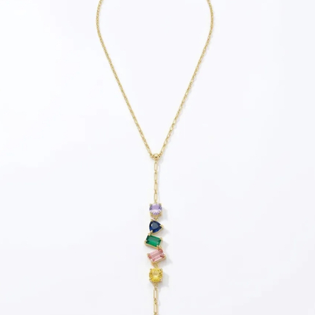 Rainbow Gold Necklace