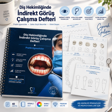 İndirekt Görüş Çalışma Defteri (Rodyum Ayna Hediyeli)