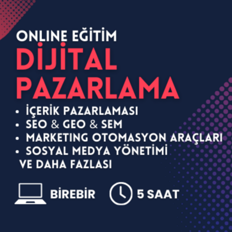 Dijital Pazarlama Eğitimi