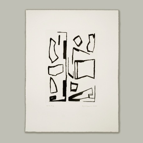 Monoprint - Ayda Demirci