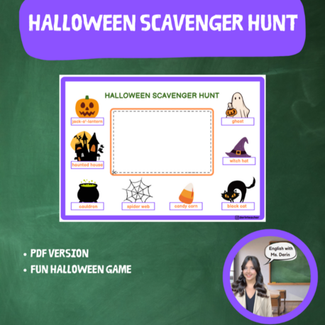 HALLOWEEN SCAVENGER HUNT