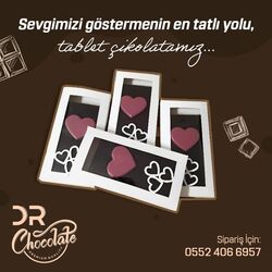 aşk sevgi tablet çikolatamız 