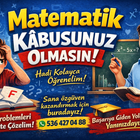 MATEMATİK ÖZEL DERS (ÖĞRENCİ DOSTU)