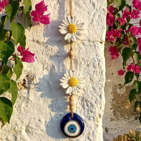 Papatyalı Duvar Süsü 
