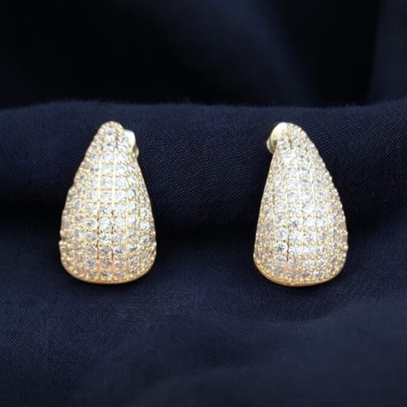 Gold Spark Earrings