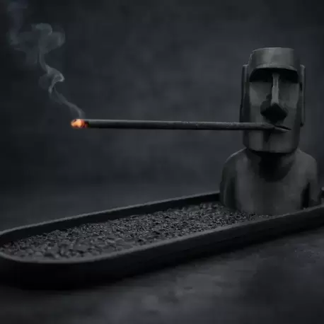 Moai tütsü tutacağı