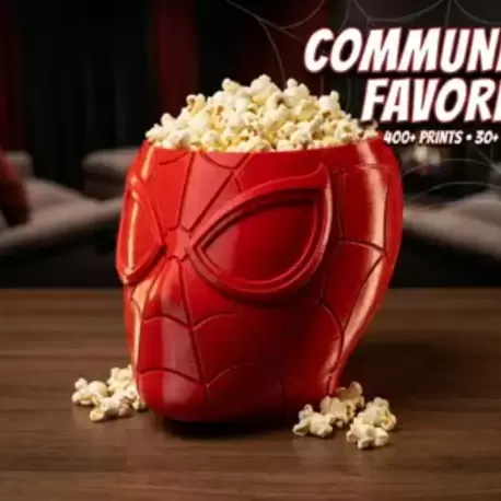 SpiderMan popcorn kasesi