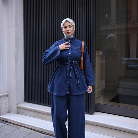 Denim takım 