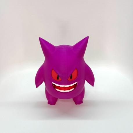 Özel Üretim Gengar (Pokémon) 3D Baskı Koleksiyon Figürü (10 cm)