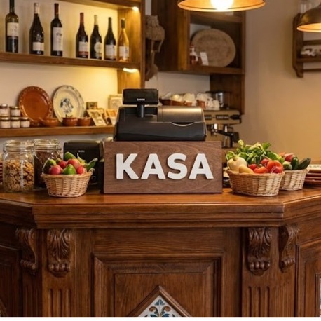 Ahşap Kasa Tabelası