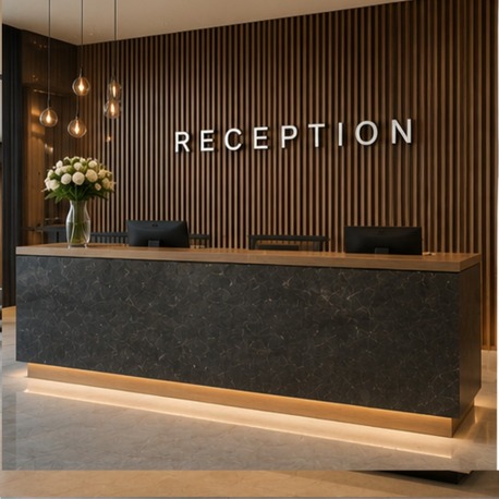 RECEPTION IŞIKLI HARF