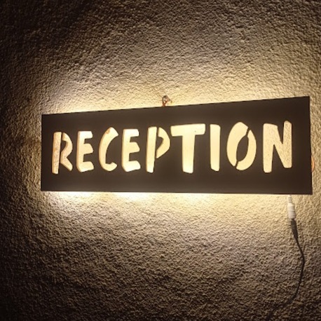Işıklı Reception Tabelası