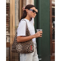 Leopar Tote Çanta