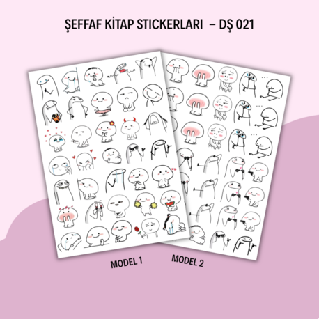 DŞ-021 Kitap Stickerları