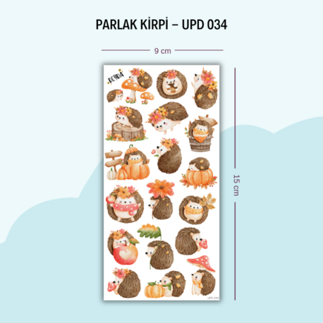 UPD-034 Kirpi Sticker