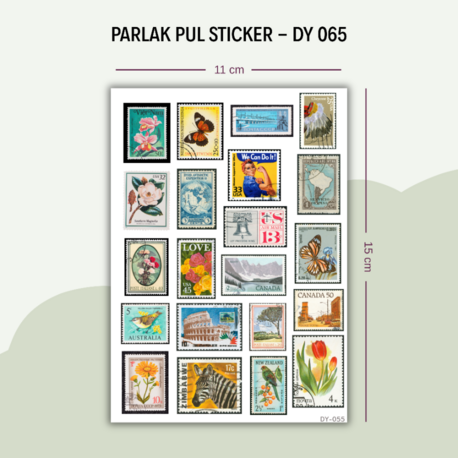 DY-065 Pul Sticker