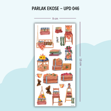 UPD-046 Ekose Sticker