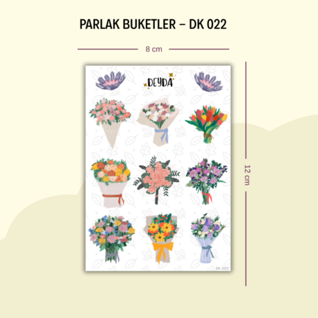 DK-022 Buketler Sticker