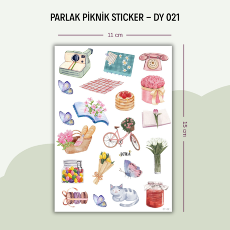 DY-021 Piknik Sticker