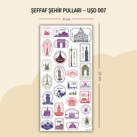 UŞD-007 Şehir Pulları