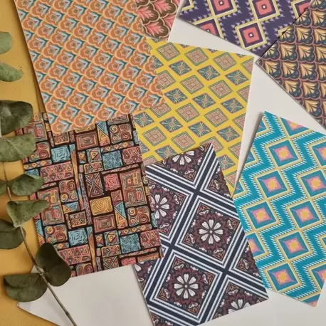 Vintage Scrapbook Kağıtları