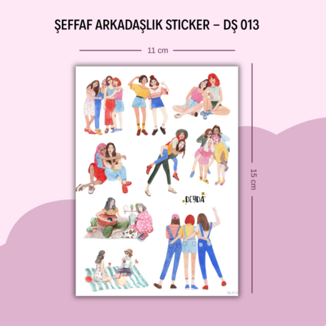 DŞ-013 Arkadaşlık Sticker