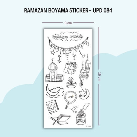 Ramazan Boyama Sticker - UPD-084