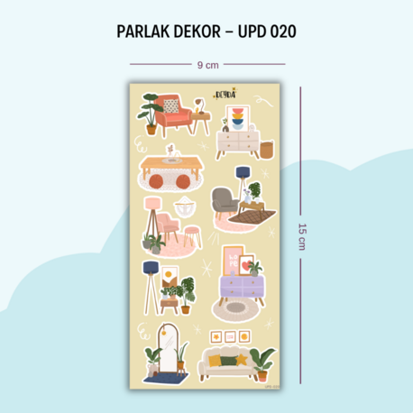 UPD-020 Dekor Sticker
