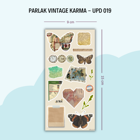 UPD-019 Vintage Karma Sticker