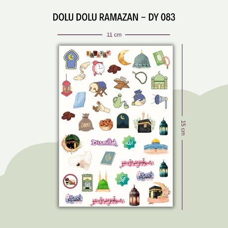 Dolu Dolu Ramazan Sticker DY-083