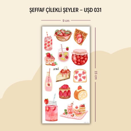 UŞD-031 Çilekli Şeyler