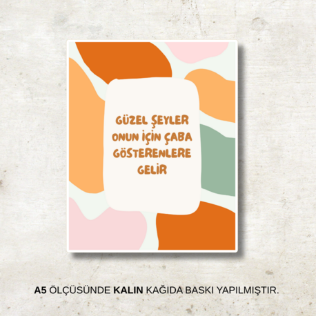Çaba | Poster