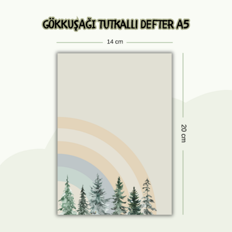 Gökkuşağı Tutkallı Defter
