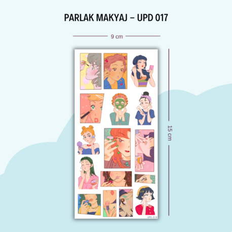 UPD-017 Makyaj Sticker