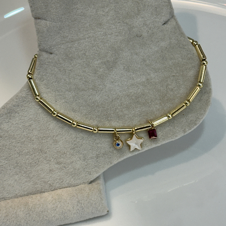 Gold Boncuk Halhal