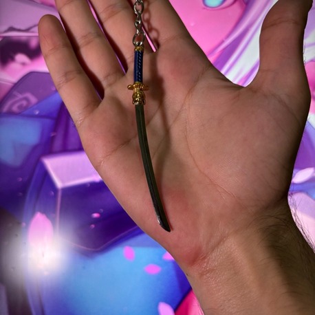 Oni Katana Metal Mini Figür