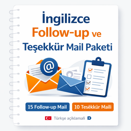İş Başvurucusu Sonrası Takip ve Teşekkür Mail Paketi