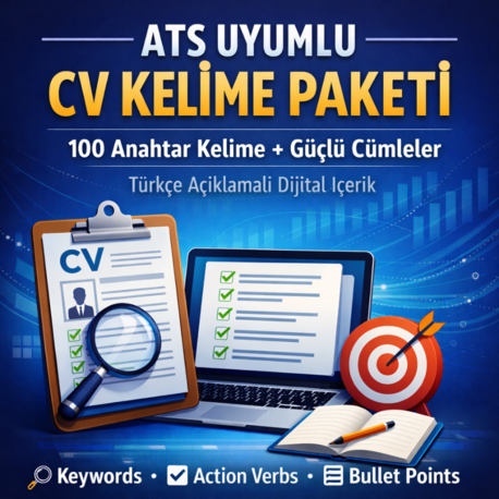 ATS Uyumlu CV Kelime ve Güçlü Cümle Paketi