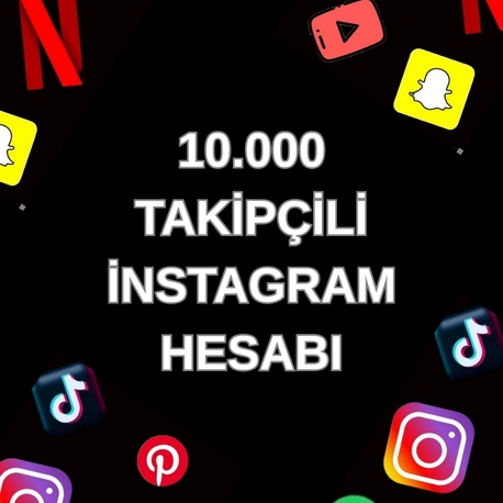 10.000 TAKİPÇİLİ İNSTAGRAM HESABI
