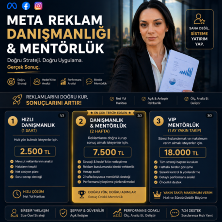 Meta Reklam Danışmanlığı & Mentörlük