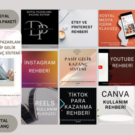 SOSYAL MEDYA PAKETİ - İÇERİK ÜRETİCİSİNİN REHBERİ