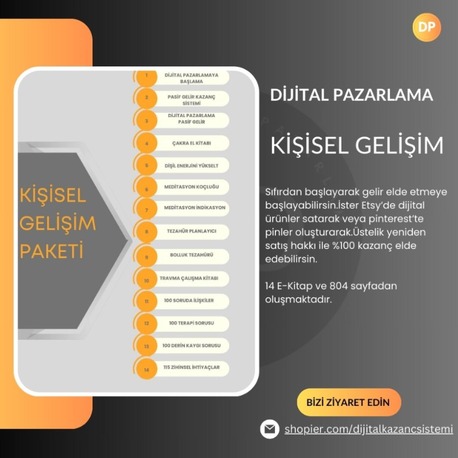 KİŞİSEL GELİŞİM KAZANÇ PAKETİ