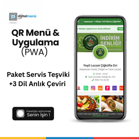 Restoran & Pastane ( Paketlerinizi Arttıracak SPA) 