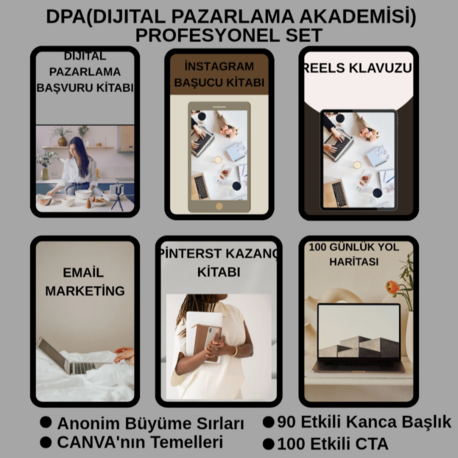 DPA PROFESYONEL SET + DANIŞMANLIK+6000 REELS HEDİYE