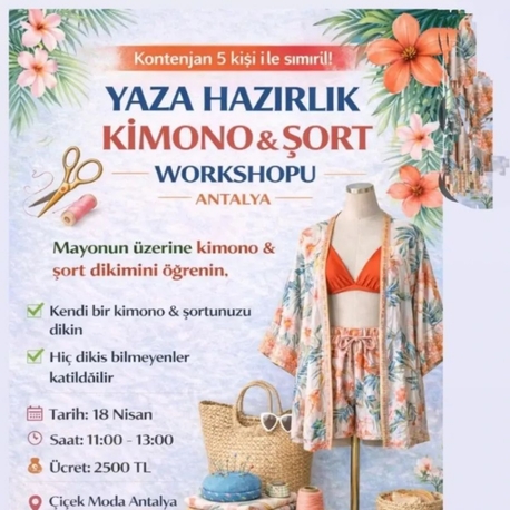 5  Kimono dikim workshopu