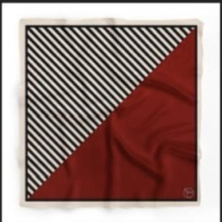 Çizgili Fular 555x55
