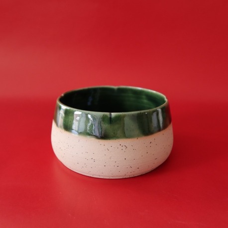 Clover Bowl Christmas Green